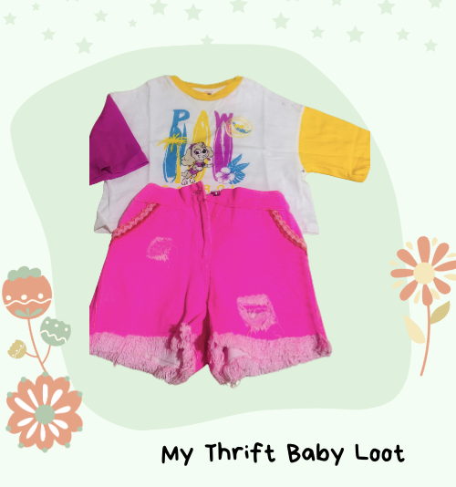NEW Paw patrol tshirt and shorts set (3-4 years)